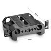 SmallRig 1642 ARRI-Style Baseplate with Dual 15mm Rod Clamp in India imastudent.com