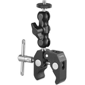 SmallRig 2164 Multifunctional Crab Clamp with 3.5" Ball Head Arm with 3.5" Ball Head Arm in India imastudent.com