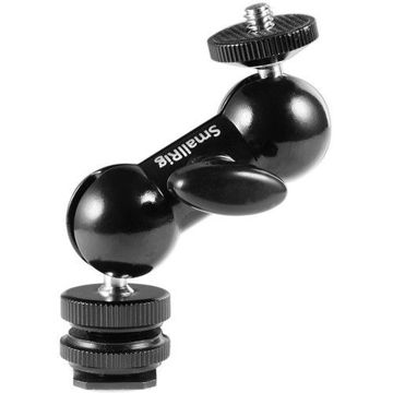 SmallRig 1135 Double End Ball Head with Cold Shoe and Thumb Screw in India imastudent.com