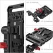 SmallRig 2991 V-Lock Battery Plate with 15mm Rod Clamp & Adjustable Arm in India imastudent.com