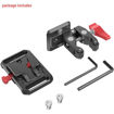 SmallRig 2989 Mini V Mount Battery Plate with Crab-Shaped Clamp in India imastudent.com