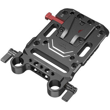 SmallRig 3016 V-Lock Battery Plate with 15mm LWS Rod Clamp in India imastudent.com