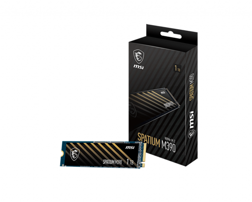 Buy MSI SPATIUM M390 NVMe 500GB SSD at Lowest Price in India