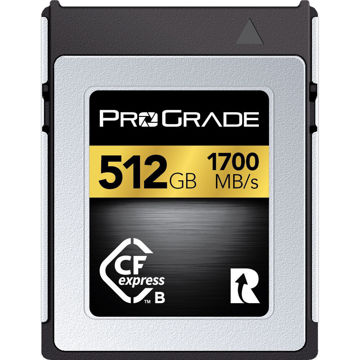 ProGrade Digital 512GB CFexpress 2.0 Type B Gold Memory Card price in india features reviews specs	