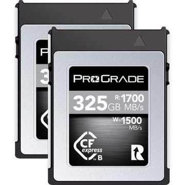 ProGrade Digital 325GB CFexpress 2.0 Type B Cobalt Memory Card (2-Pack) price in india features reviews specs	