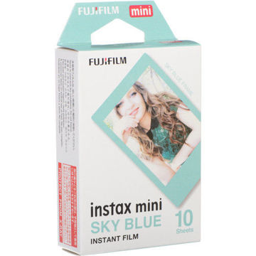 FUJIFILM INSTAX MINI Sky Blue Instant Film in India imastudent.com