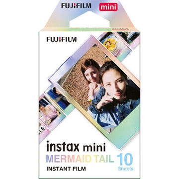 FUJIFILM INSTAX MINI Pink Mermaid Tail Instant Film in India imastudent.com