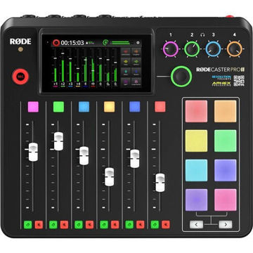 Rode RODECaster Pro II Integrated Audio Production Studio in India imastudent.com