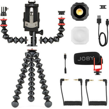 JOBY GorillaPod Advanced Mobile Vlogging Kit in India imastudent.com