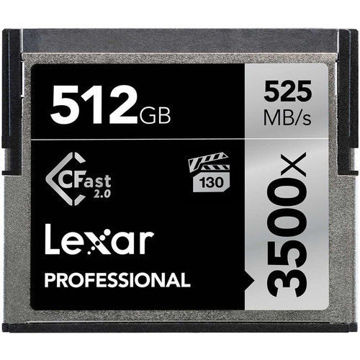 Lexar 512GB Professional 3500x CFast 2.0 Memory Card in India imastudent.com