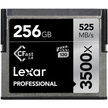 Lexar 256GB Professional 3500x CFast 2.0 Memory Card in India imastudent.com