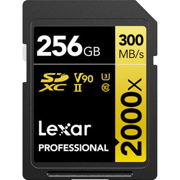 Lexar 256GB Professional 2000x UHS-II SDXC Memory Card in India imastudent.com