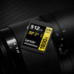 Lexar 512GB Professional 1800x UHS-II SDXC Memory Card (GOLD Series) in India imastudent.com