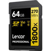 Lexar 64GB Professional 1800x UHS-II SDXC Memory Card (GOLD Series) in India imastudent.com