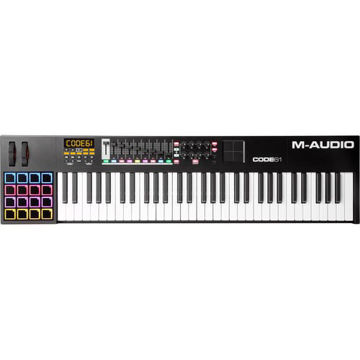 buy M-Audio Code 61 61-Key USB/MIDI Keyboard Controller with X/Y Touch Pad (Black) in India imastudent.com