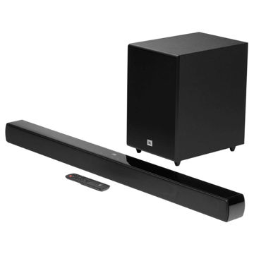 Soundbar system store with wireless subwoofer