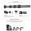 Leofoto LS-364C Ranger Series Compact Carbon Fiber Tripod in India imastudent.com