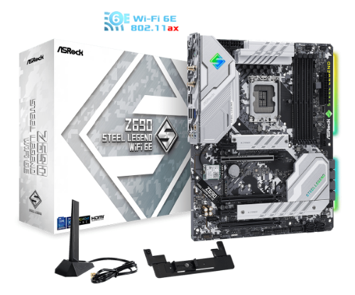Buy ASRock Z690 Steel Legend Wifi 6E Motherboard at Lowest Price