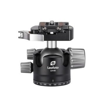 Leofoto LH-40LR Low Profile Ball Head with Quick Release Plate in India imastudent.com