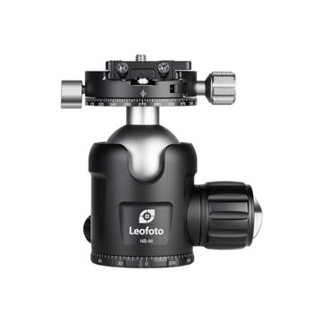 Leofoto NB-46 Pro ballhead with panning clamp and NP-60 Plate in India imastudent.com