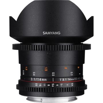 Samyang 14mm T3.1 VDSLR MK2 Cine Lens for Sony E price in india features reviews specs