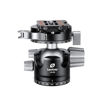 Leofoto LH-36PCL Low Profile Ball Head With NP-60 Plate in India imastudent.com