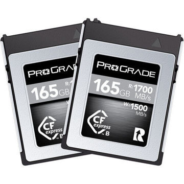 ProGrade Digital 165GB CFexpress 2.0 Type B Cobalt Memory Card (2-Pack) in India imastudent.com