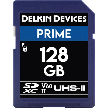 Delkin Devices 128GB Prime UHS-II V60 SDXC Memory Card in India imastudent.com