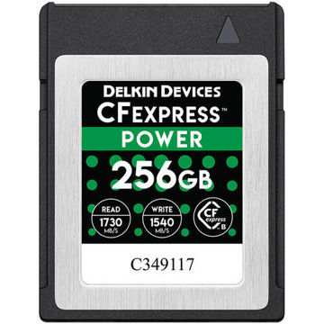 Delkin Devices 256GB POWER CFexpress Type B Memory Card in India imastudent.com