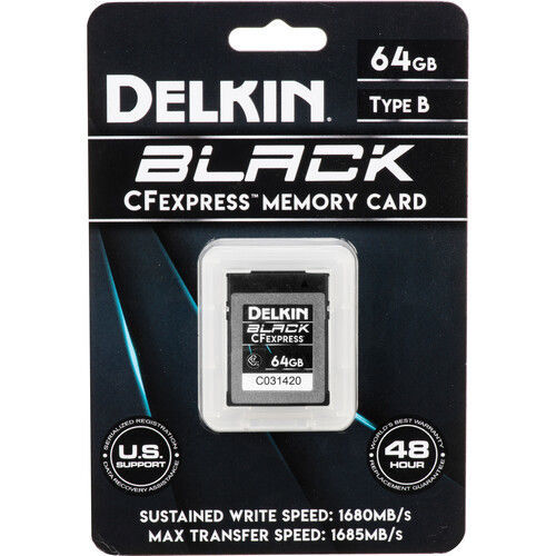 Buy Delkin Devices 64GB BLACK CFexpress Type B Memory Card At Lowest ...