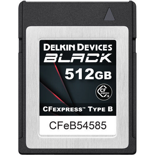 Buy Delkin Devices 512GB BLACK CFexpress Type B Memory Card at