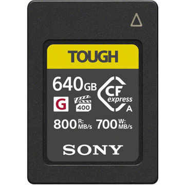 Sony 640GB CFexpress Type A TOUGH Memory Card in India imastudent.com