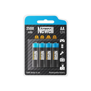 Newell NiMH Rechargeable AA Batteries 2500mAH 4-Pack in India imastudent.com