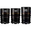 Laowa Nanomorph S35 Prime 3-Lens Bundle (ARRI PL & Canon EF, Amber Flare) in India imastudent.com
