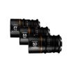 Laowa Nanomorph S35 Prime 3-Lens Bundle (ARRI PL & Canon EF, Amber Flare) in India imastudent.com