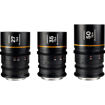 Laowa Nanomorph S35 Prime 3-Lens Bundle (Sony E, Amber Flare) in India imastudent.com