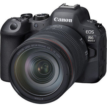Canon EOS R6 Mark II Mirrorless Camera with 24-105mm f/4 L IS USM lens in India imastudent.com