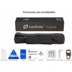 Leofoto LS-365CEX Ranger Series Carbon Fiber Tripod with 15° Leveling Base in India imastudent.com