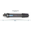 Leofoto LS-284CVL Ranger Series Carbon Fiber Tripod with Lateral Center Column in India imastudent.com