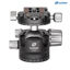 Leofoto LH40R Ballhead Lower Center Double Notch With QR Plate in India imastudent.com