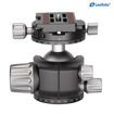 Leofoto LH40R Ballhead Lower Center Double Notch With QR Plate in India imastudent.com