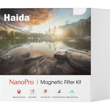 Haida 77mm NanoPro Magnetic CPL + ND Filter Kit in India imastudent.com
