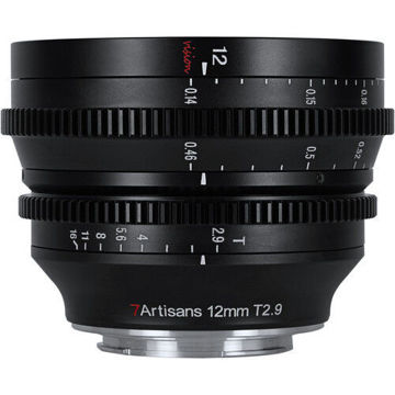 7artisans 12mm T2.9 Vision Cine Lens E Mount in India imastudent.com