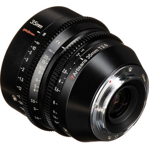 Buy 7artisans 35mm T2.0 Spectrum Cine Lens L Mount at Lowest Price in ...