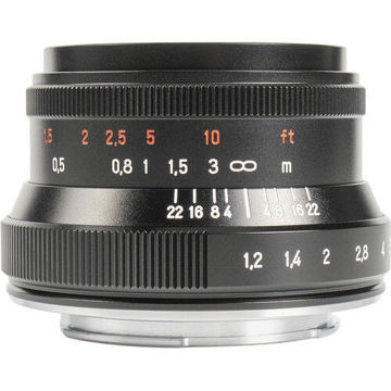 7artisans Photoelectric 35mm f/1.2 Mark II Lens for Canon EOS-M in India imastudent.com	
