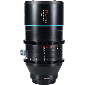 buy Sirui 75mm T2.9 Full Frame 1.6x Anamorphic Lens (Sony E) in India imastudent.com