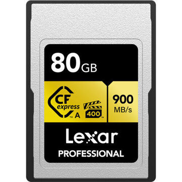Lexar 80GB Professional CFexpress Type A Card GOLD Series in India imastudent.com