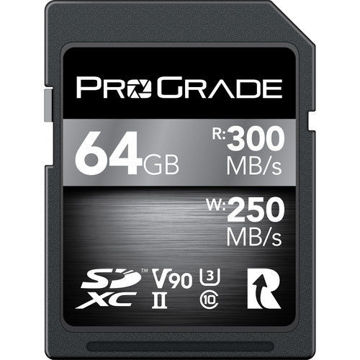 ProGrade Digital 64GB UHS-II SDXC Memory Card price in india features reviews specs