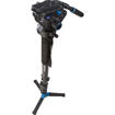 Benro A48FDS6 Series 4 Aluminum Monopod with 3-Leg Locking Base and S6 Video Head in India imastudent.com
