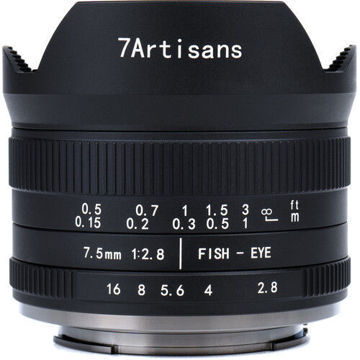 7artisans Photoelectric Mark II 7.5mm f/2.8 Fisheye Lens for Fujifilm X price in india features reviews specs	